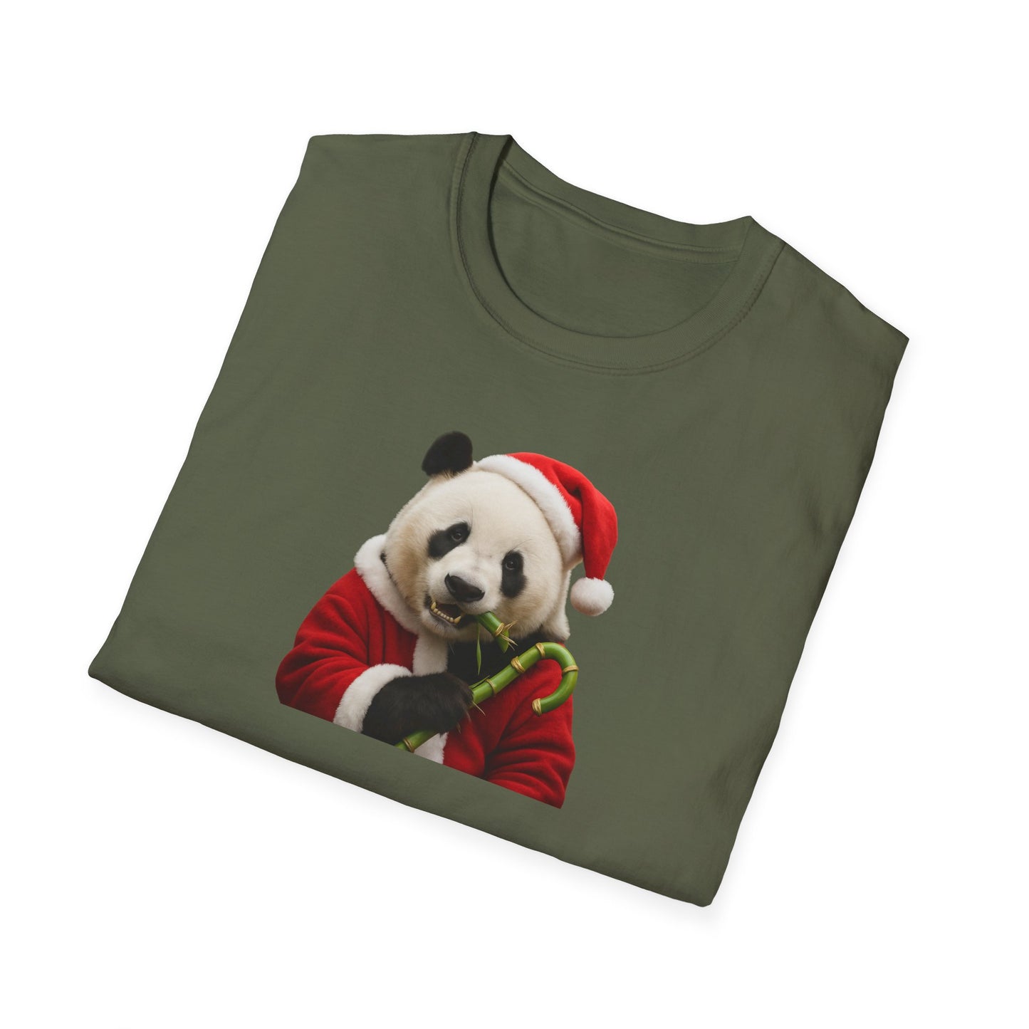 Fun Panda Santa T-Shirt