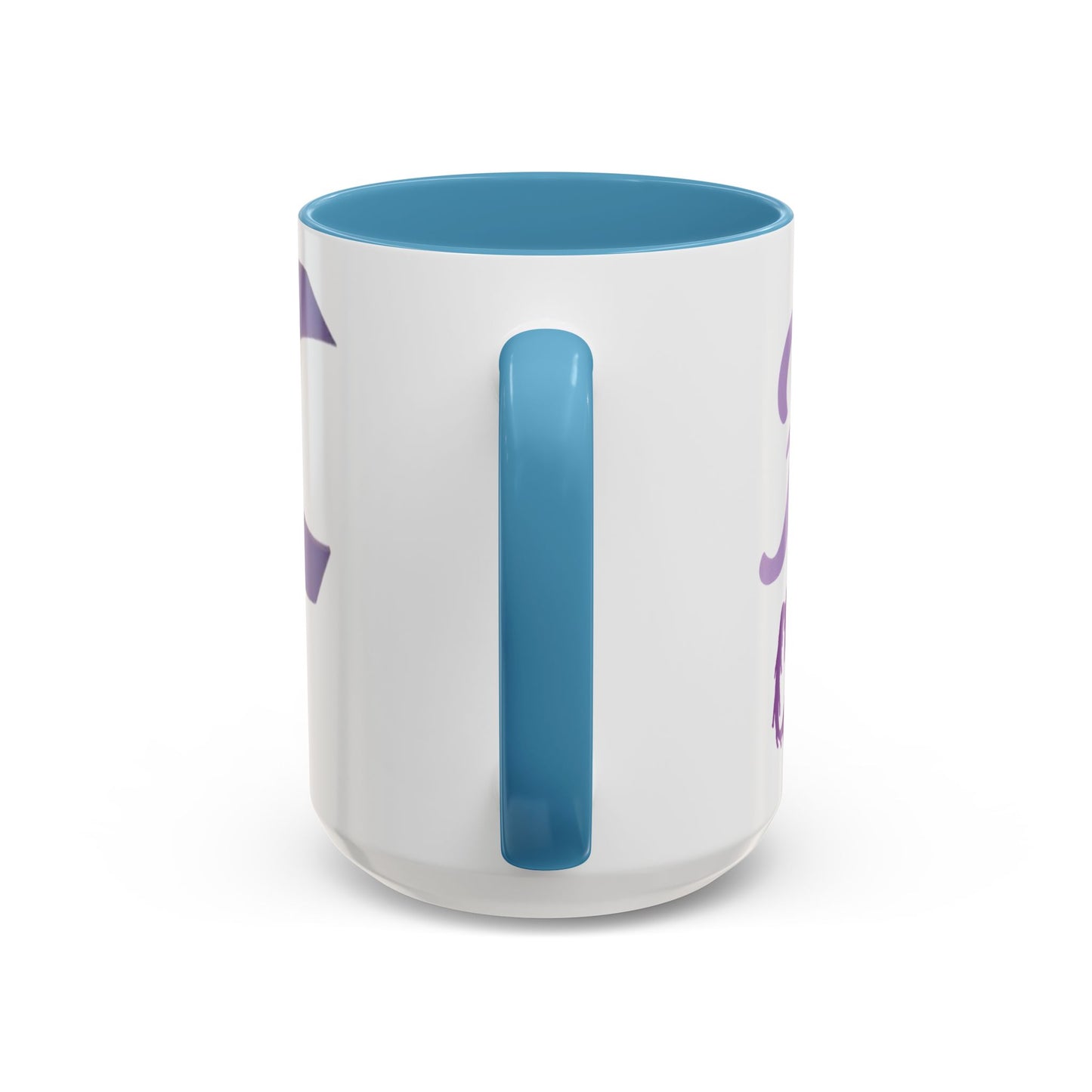 Purple Ribbon Coffee Mug - Cancer Awareness, Inspirational Gift, Sip & Support, Encouragement, Fight Back Tea Cup