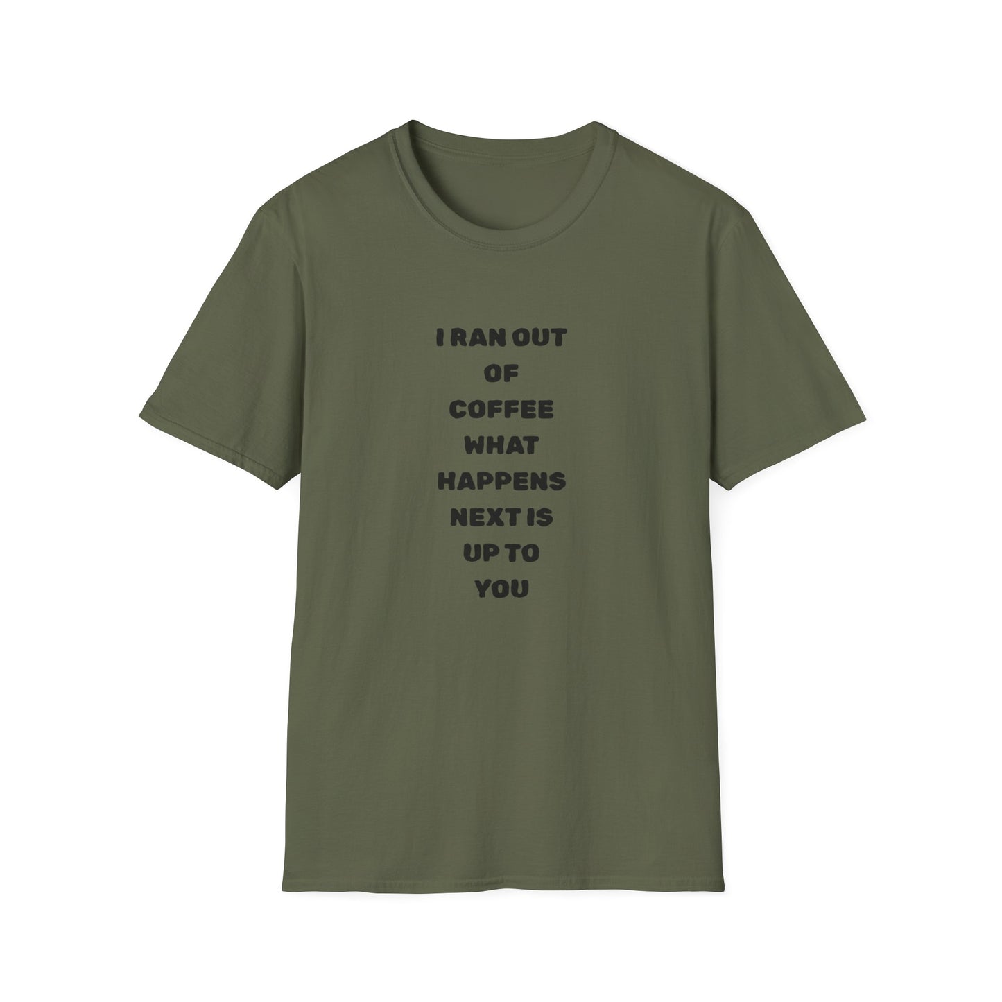 Coffee Lovers Unisex T-Shirt, Funny Gift for Coffee Addicts, Casual Wear, Birthday Present, Relaxed Fit Tee