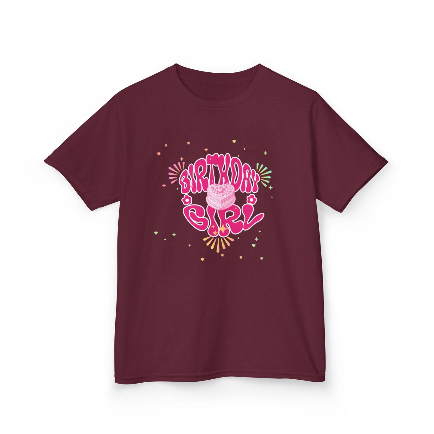 Birthday girl T-Shirt, Kids Birthday Tee, Fun Birthday T-Shirt, Birthday Cake T-Shirt, Birthday Shirt, Celebration Top, Gift, Kids Party Apparel