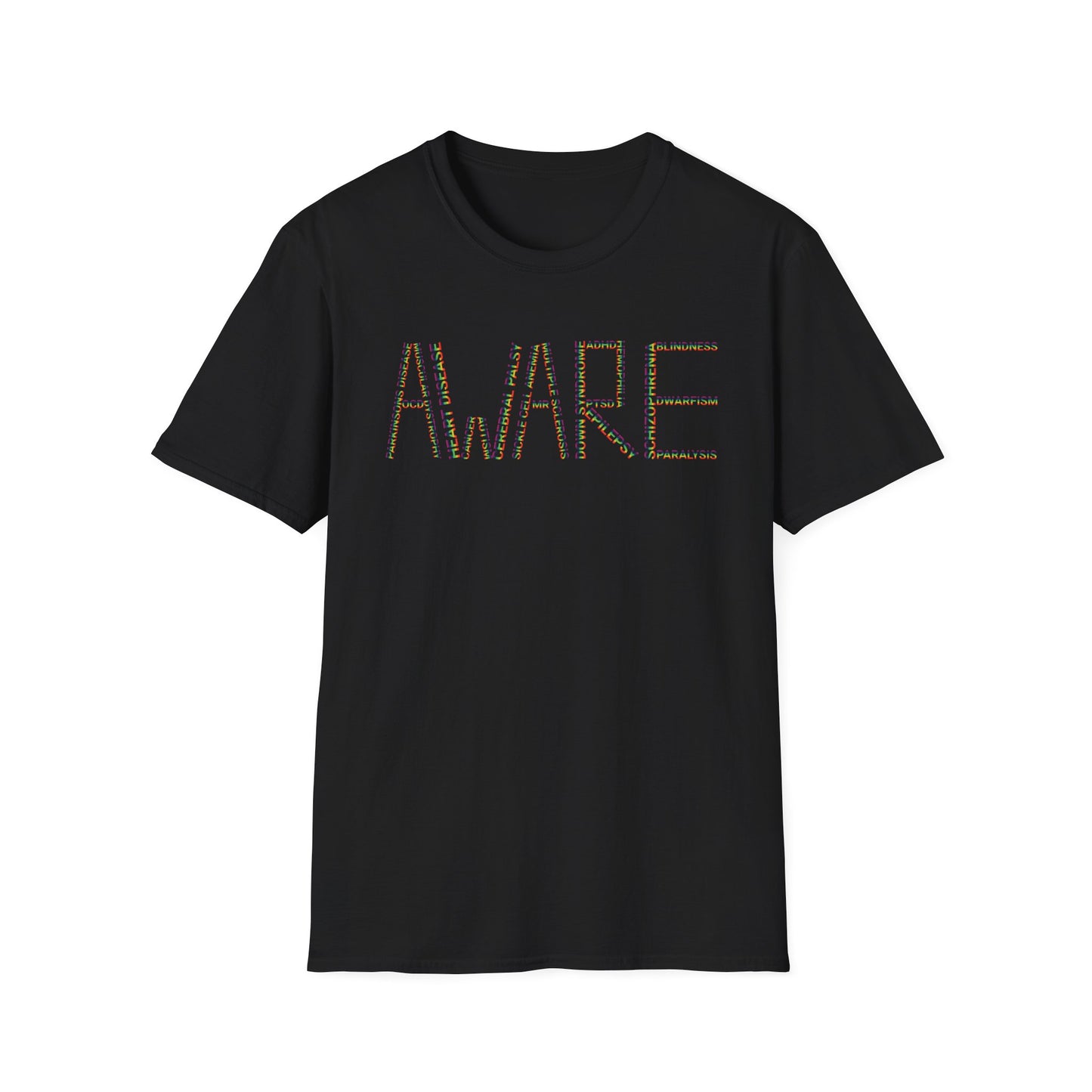 Awareness Unisex Softstyle T-Shirt - Comfortable and Stylish Statement Tee
