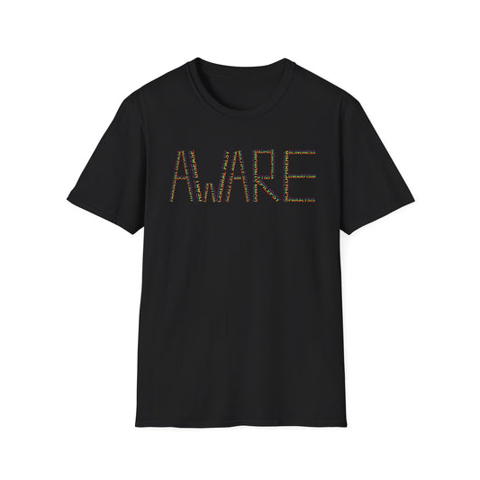 Awareness Unisex Softstyle T-Shirt - Comfortable and Stylish Statement Tee
