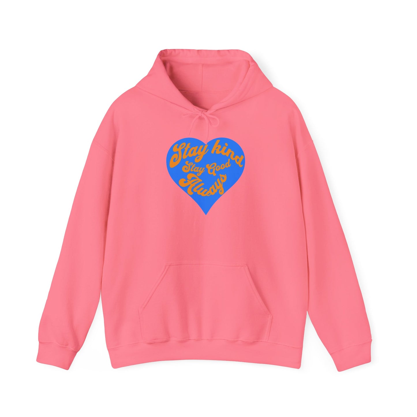 Stay Kind Heart Hoodie - Cozy Unisex Sweatshirt, Ideal for Gifts, Casual Wear, Everyday Comfort, Fall Fashion, Motivation