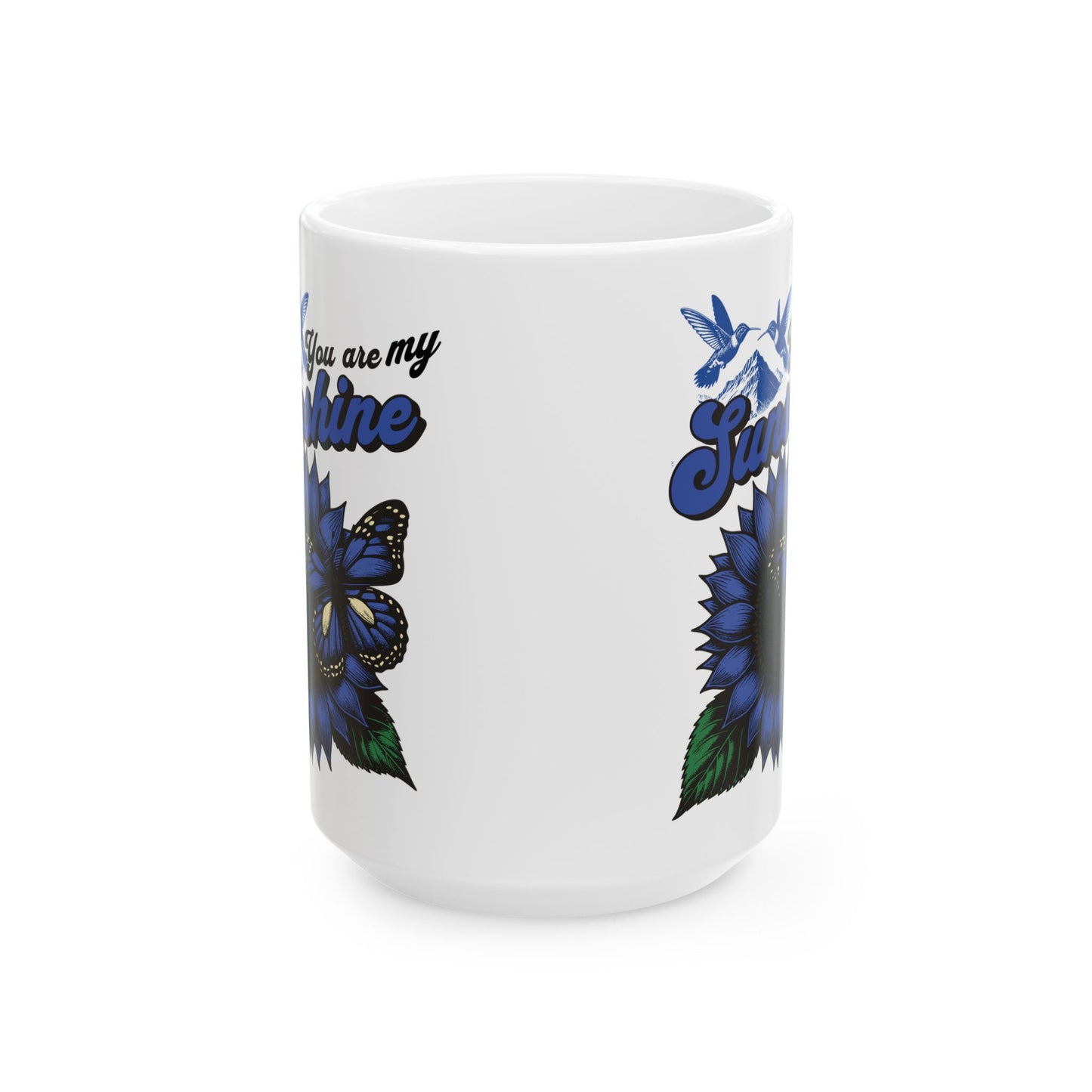 Blue Sunshine Ceramic Mug