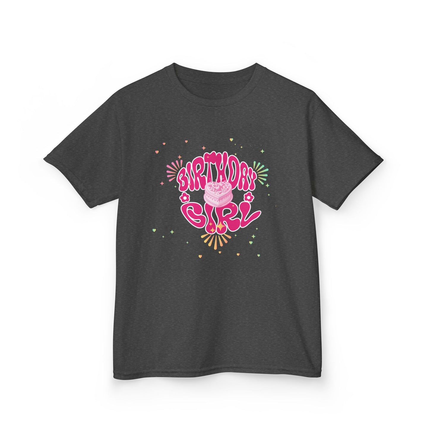 Birthday girl T-Shirt, Kids Birthday Tee, Fun Birthday T-Shirt, Birthday Cake T-Shirt, Birthday Shirt, Celebration Top, Gift, Kids Party Apparel