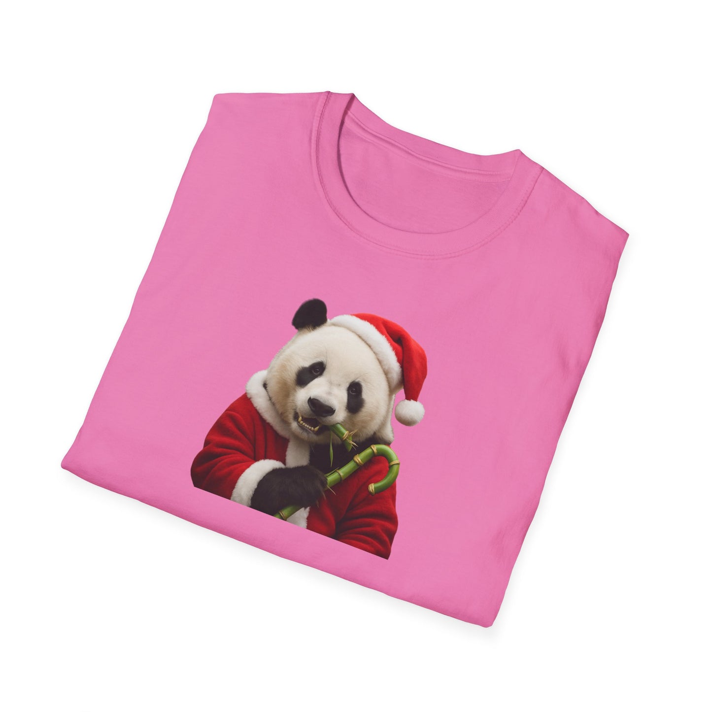 Fun Panda Santa T-Shirt