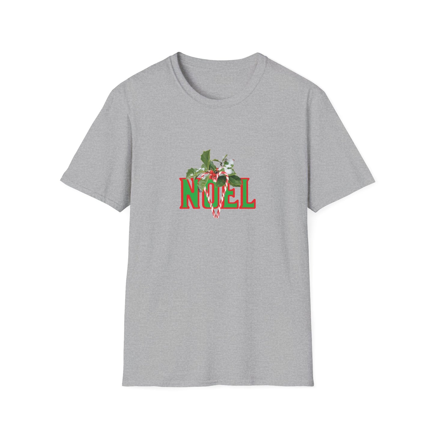 Noel Christmas T-Shirt — Festive Green & Red Holiday Graphic