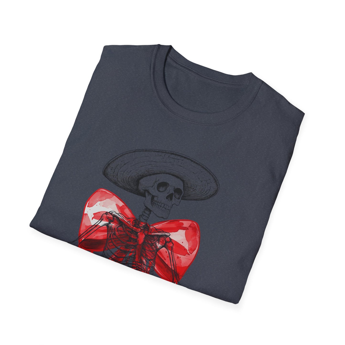 Bloody Skeleton, Unisex soft style T-Shirt