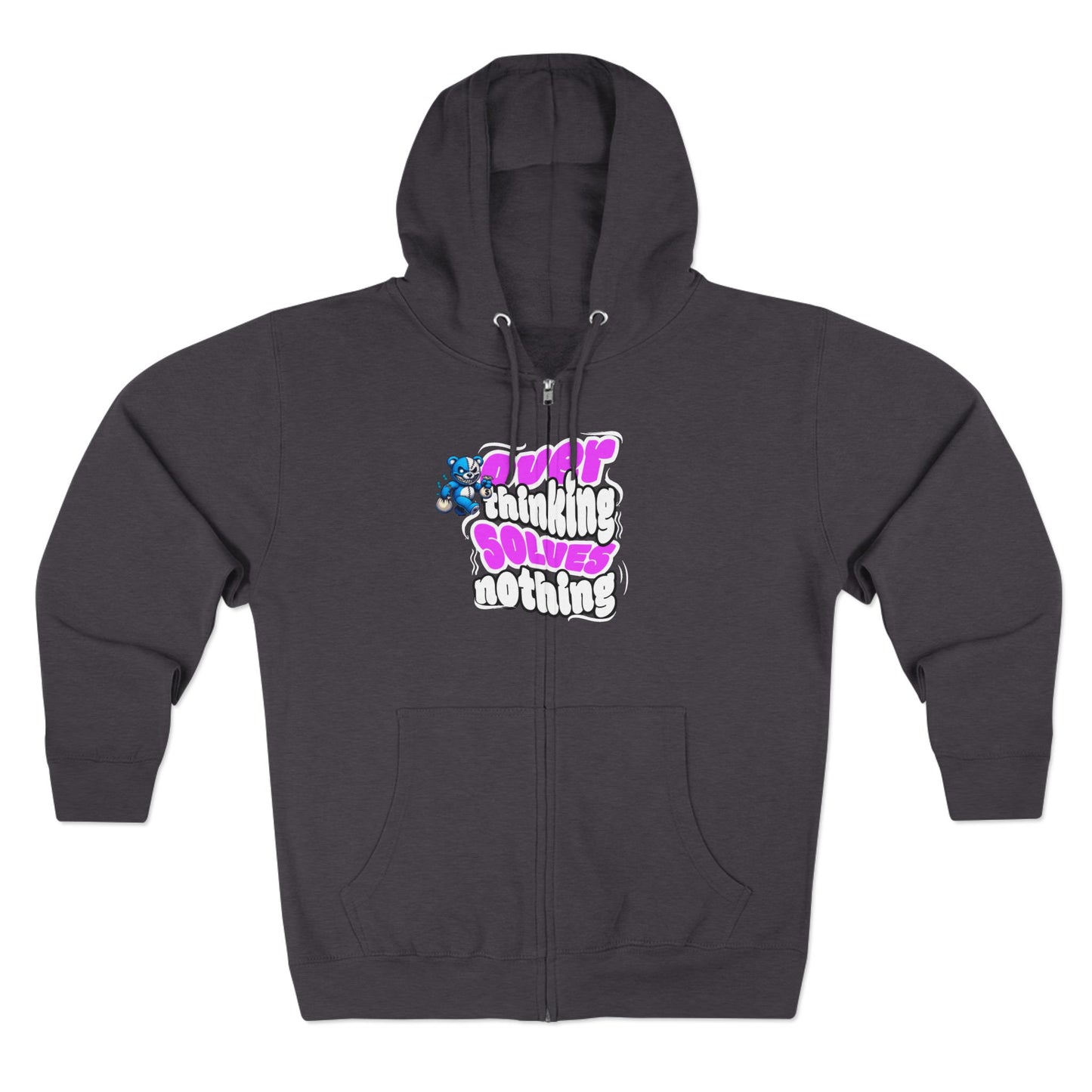 Unisex Zip Hoodie with Fun Typography, Casual Wear, Gift for Friends, Cozy Layer for All Occasions, Perfect for Relaxing, Birthday or [...]