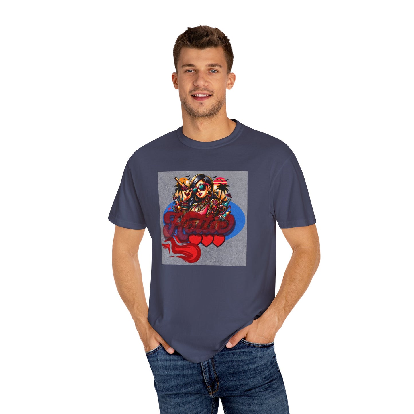 Hottie T-Shirt, Retro Inspired Unisex T-Shirt, Casual Streetwear, Graphic Tee for Events, Gift for Music Lovers, Festival Wear
