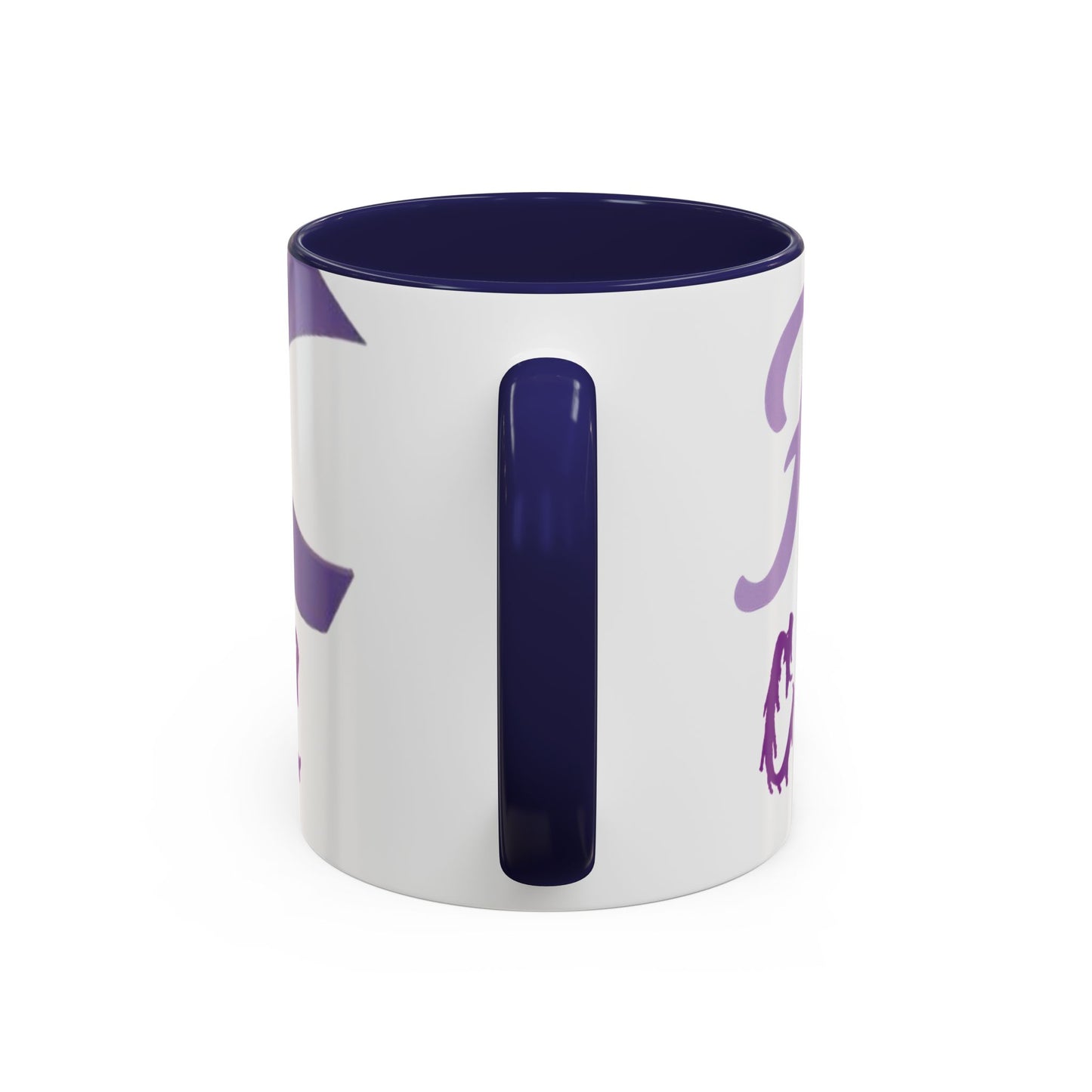 Purple Ribbon Coffee Mug - Cancer Awareness, Inspirational Gift, Sip & Support, Encouragement, Fight Back Tea Cup