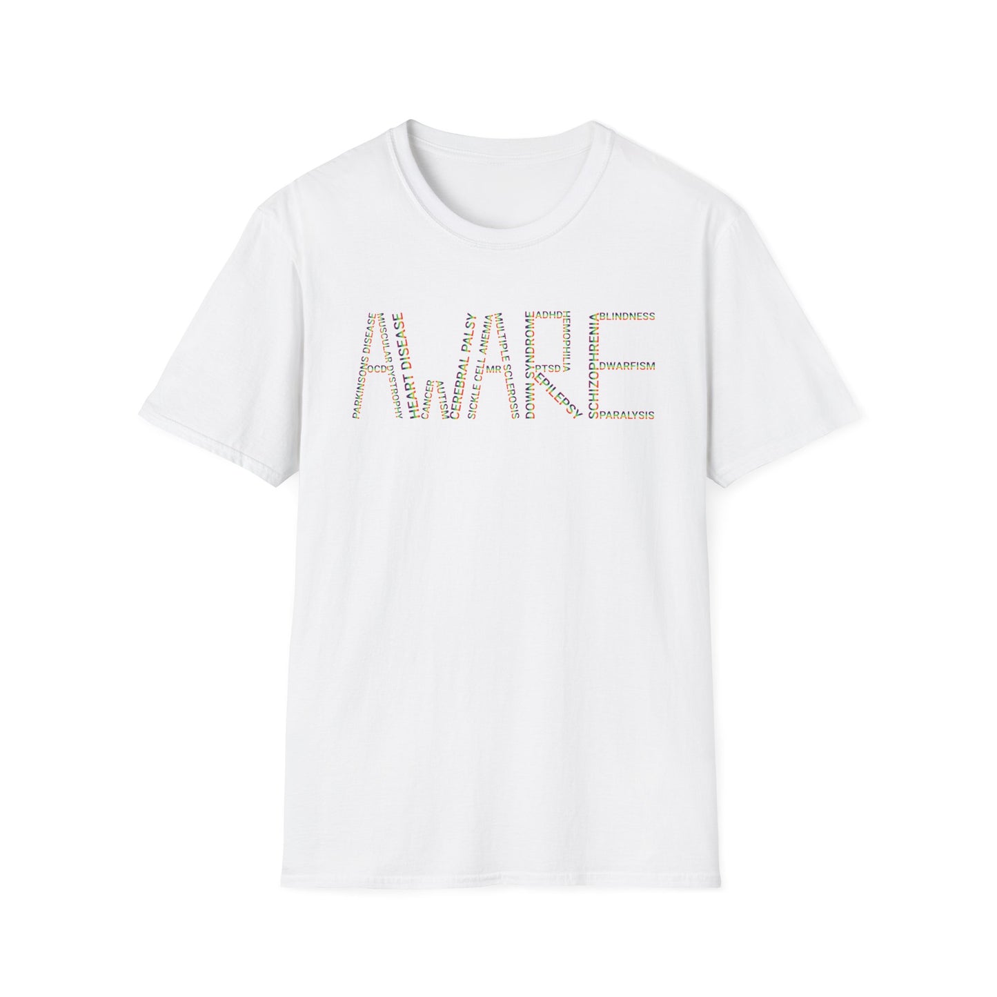 Awareness Unisex Softstyle T-Shirt - Comfortable and Stylish Statement Tee