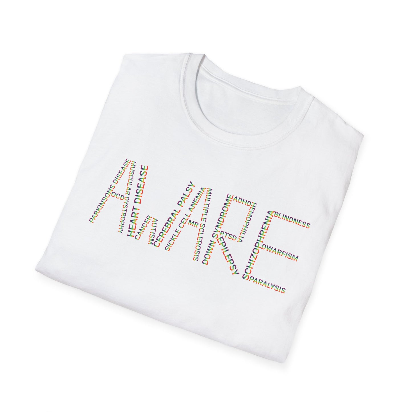 Awareness Unisex Softstyle T-Shirt - Comfortable and Stylish Statement Tee
