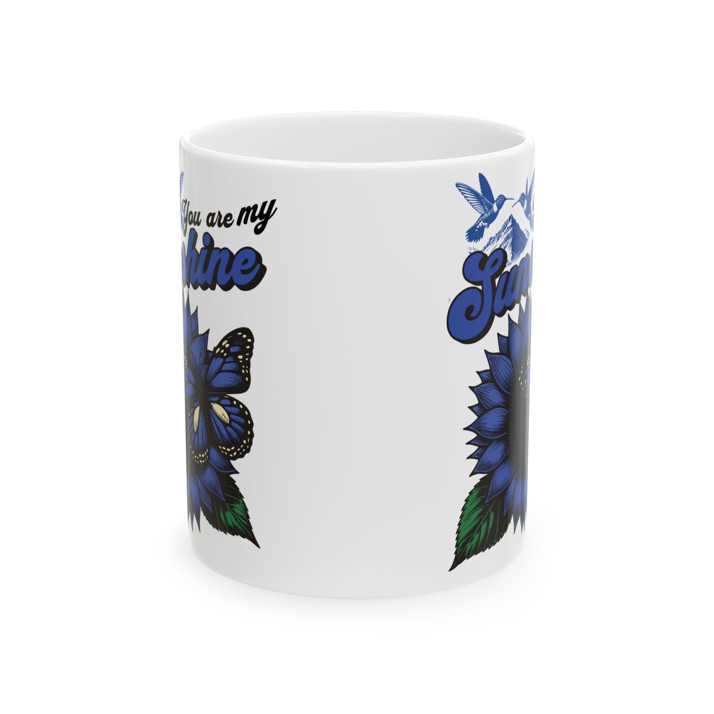 Blue Sunshine Ceramic Mug
