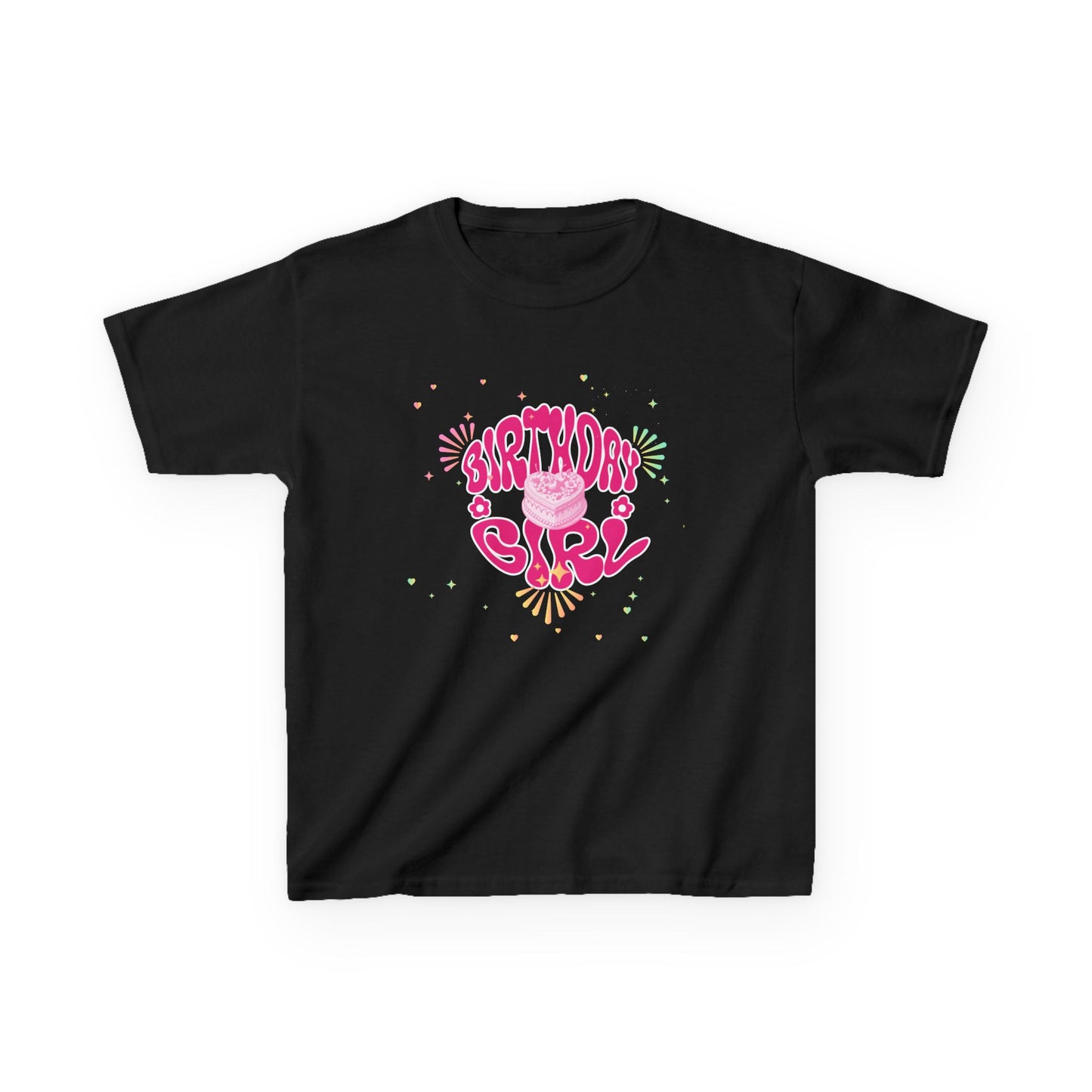Birthday girl T-Shirt, Kids Birthday Tee, Fun Birthday T-Shirt, Birthday Cake T-Shirt, Birthday Shirt, Celebration Top, Gift, Kids Party Apparel