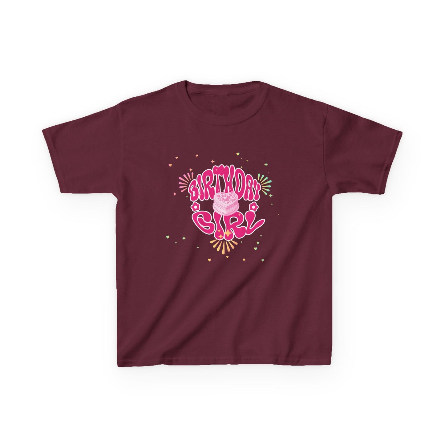 Birthday girl T-Shirt, Kids Birthday Tee, Fun Birthday T-Shirt, Birthday Cake T-Shirt, Birthday Shirt, Celebration Top, Gift, Kids Party Apparel
