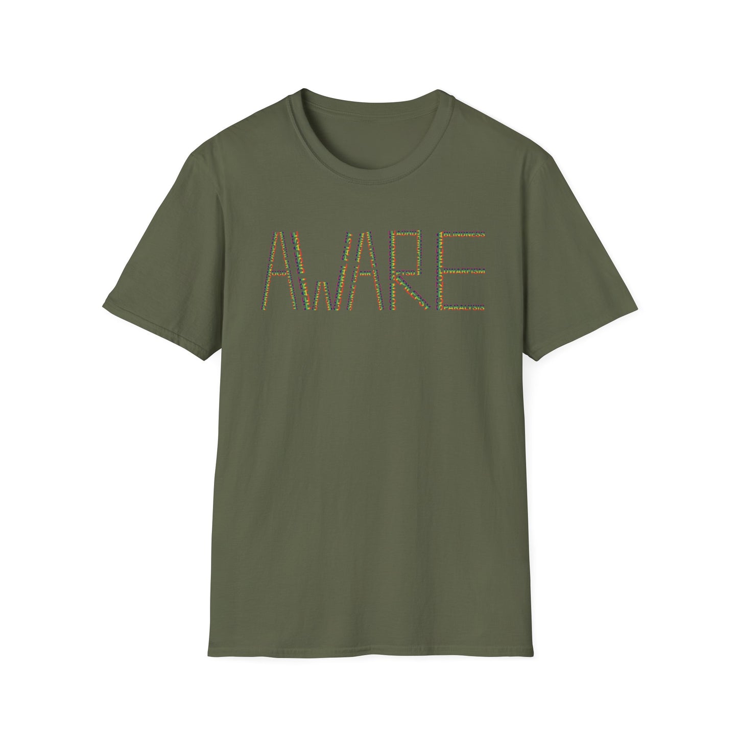 Awareness Unisex Softstyle T-Shirt - Comfortable and Stylish Statement Tee