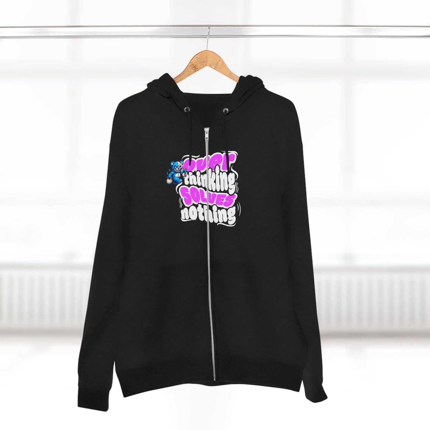 Unisex Zip Hoodie with Fun Typography, Casual Wear, Gift for Friends, Cozy Layer for All Occasions, Perfect for Relaxing, Birthday or [...]