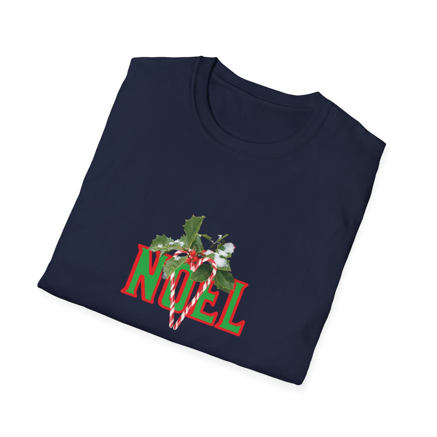 Noel Christmas T-Shirt — Festive Green & Red Holiday Graphic