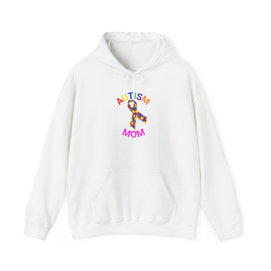 Autism Mom Hoodie | Support Awareness Sweatshirt | Inspirational Gift for Mother's Day, Awareness Month, Family Events