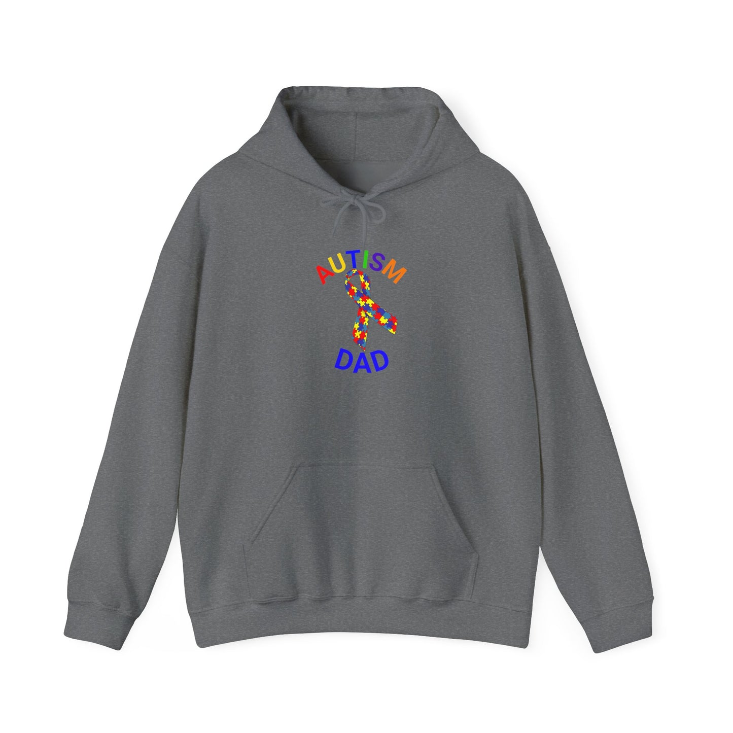 Autism Dad Inspirational Hoodie | Unisex Heavy Blend Sweatshirt for Fathers | Perfect Gift for Dad | Awareness Apparel