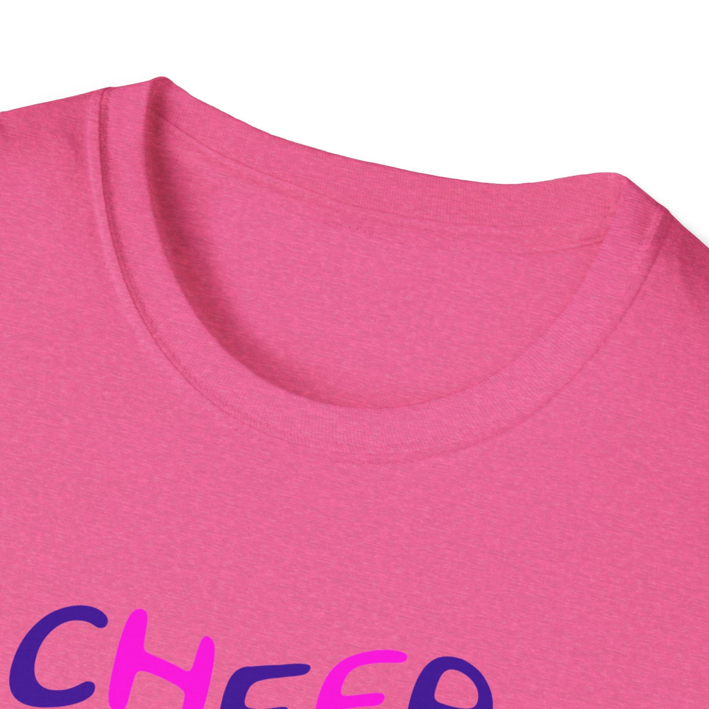Cheer Mom Unisex Softstyle T-Shirt | Cheerleading Gift, Sportswear, Team Spirit Shirt, Mom Apparel, Fan Merchandise