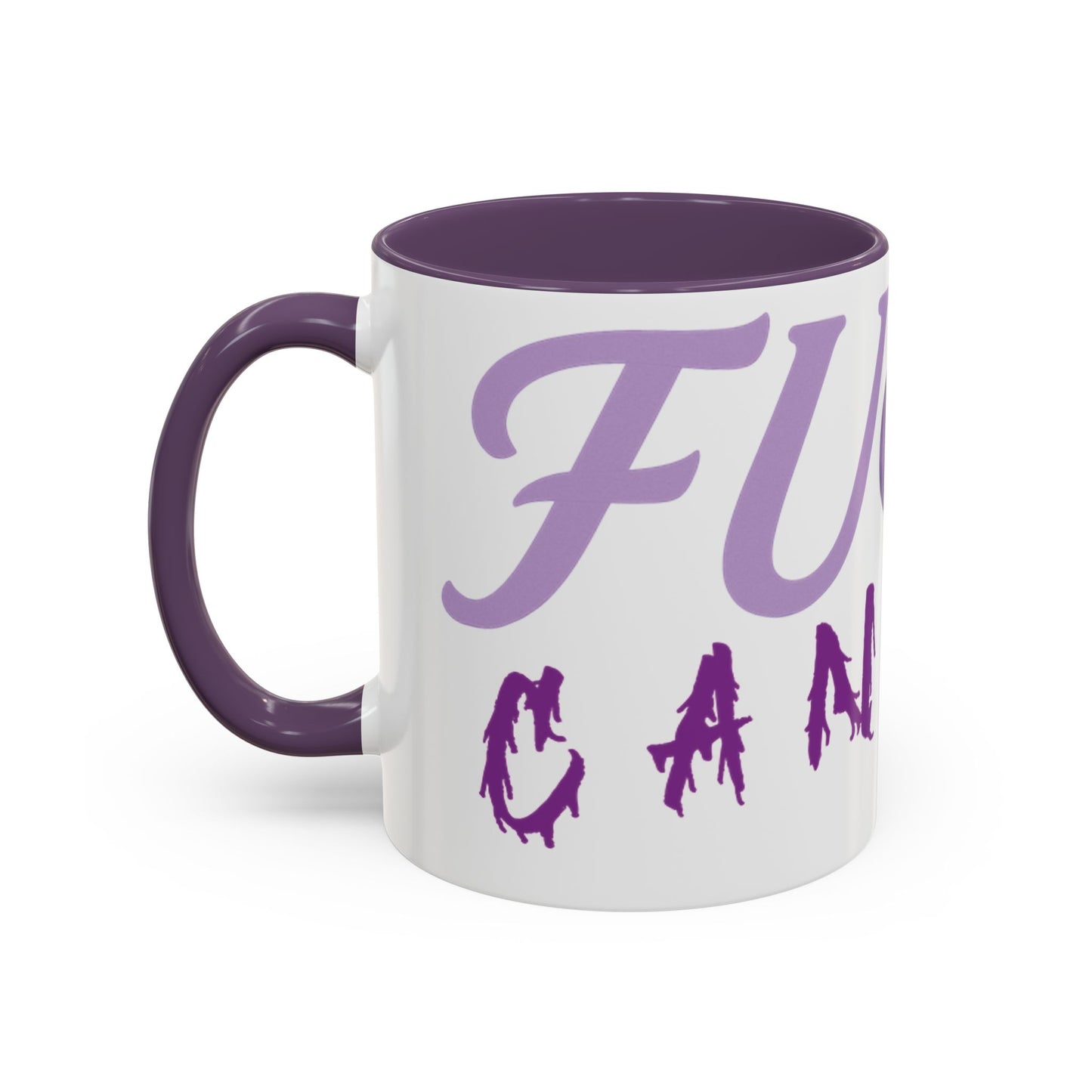 Purple Ribbon Coffee Mug - Cancer Awareness, Inspirational Gift, Sip & Support, Encouragement, Fight Back Tea Cup