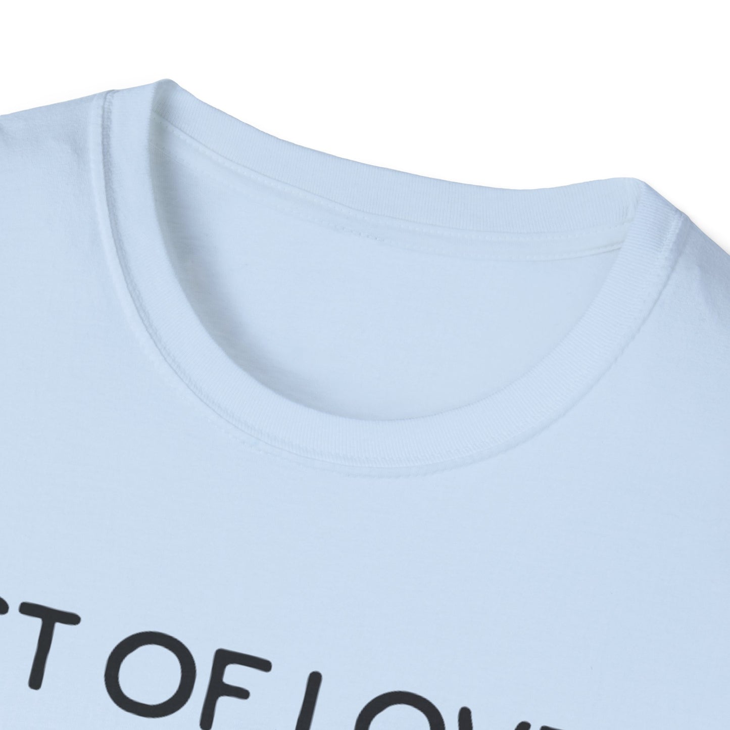List of Love Unisex T-Shirt, Cute, Adorable, Sexy, Gift for Her, Valentine's Day, Casual Wear, Funny Tees