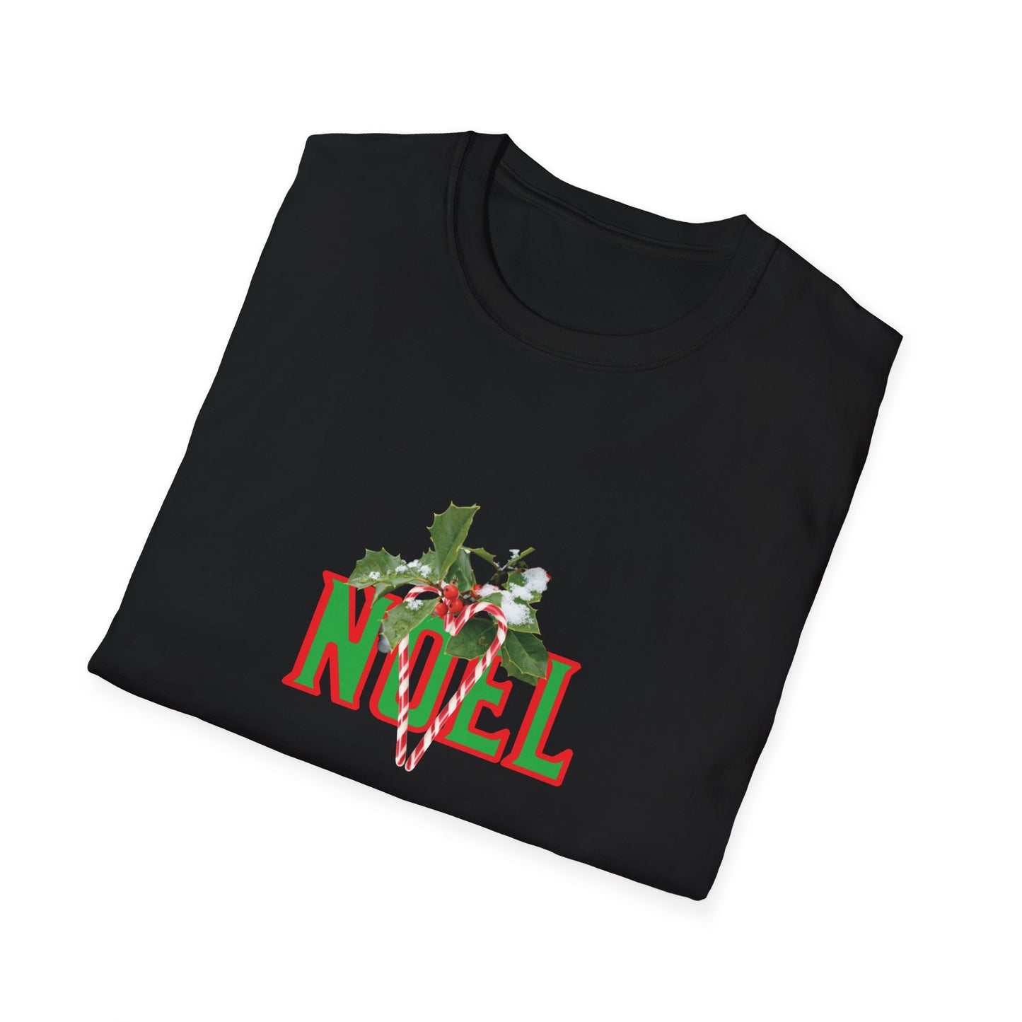 Noel Christmas T-Shirt — Festive Green & Red Holiday Graphic