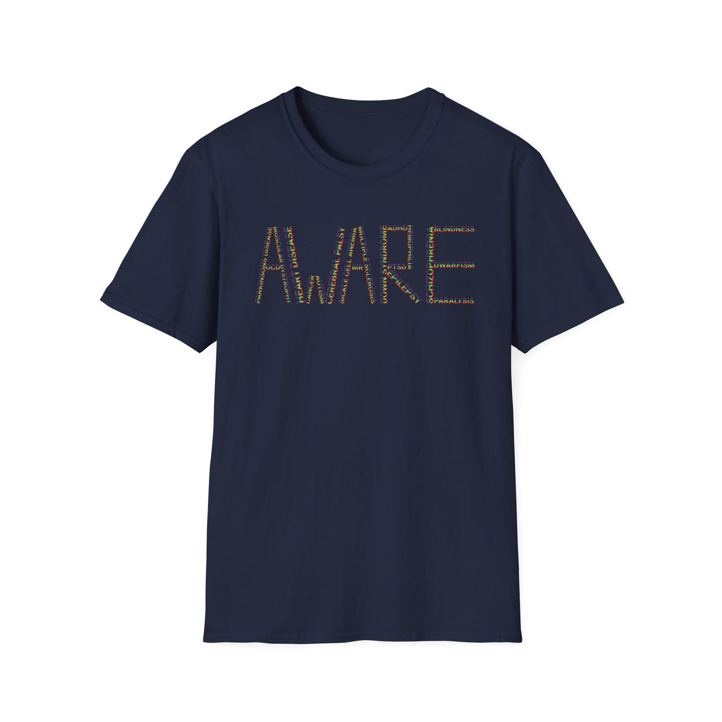 Awareness Unisex Softstyle T-Shirt - Comfortable and Stylish Statement Tee
