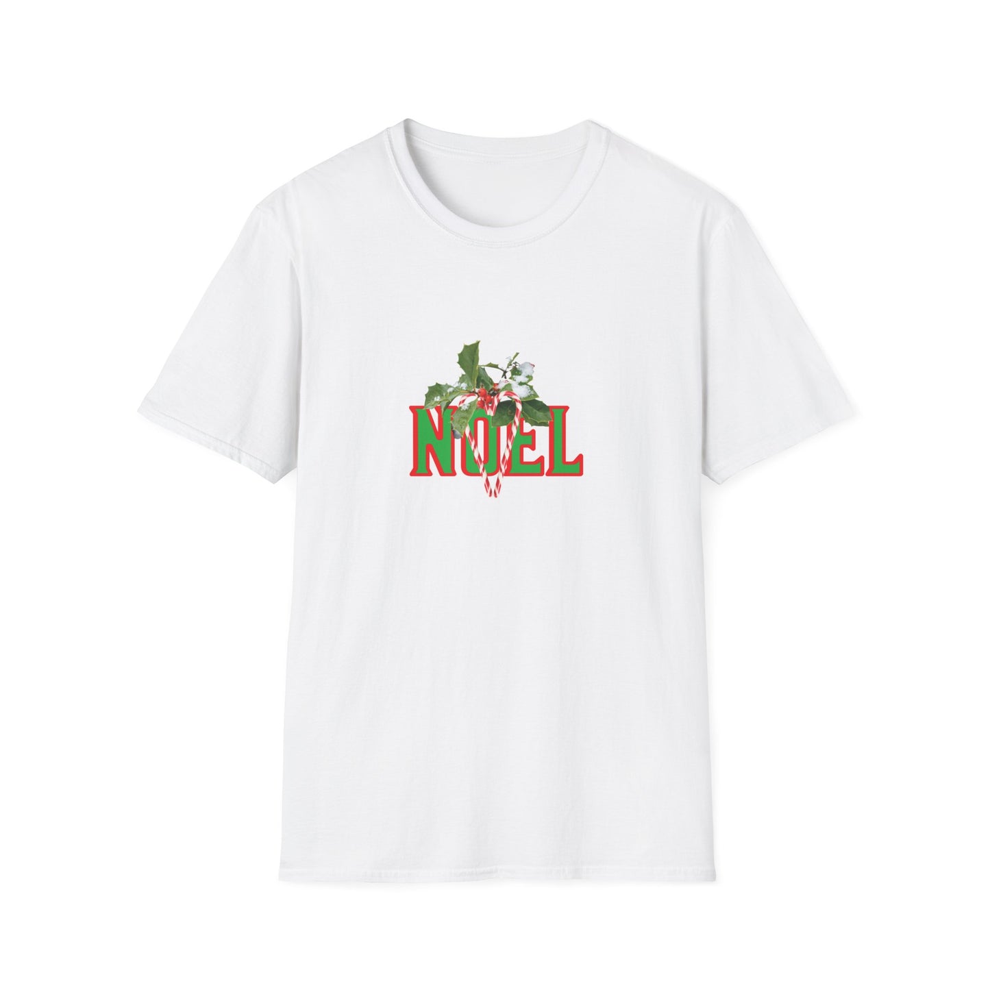 Noel Christmas T-Shirt — Festive Green & Red Holiday Graphic