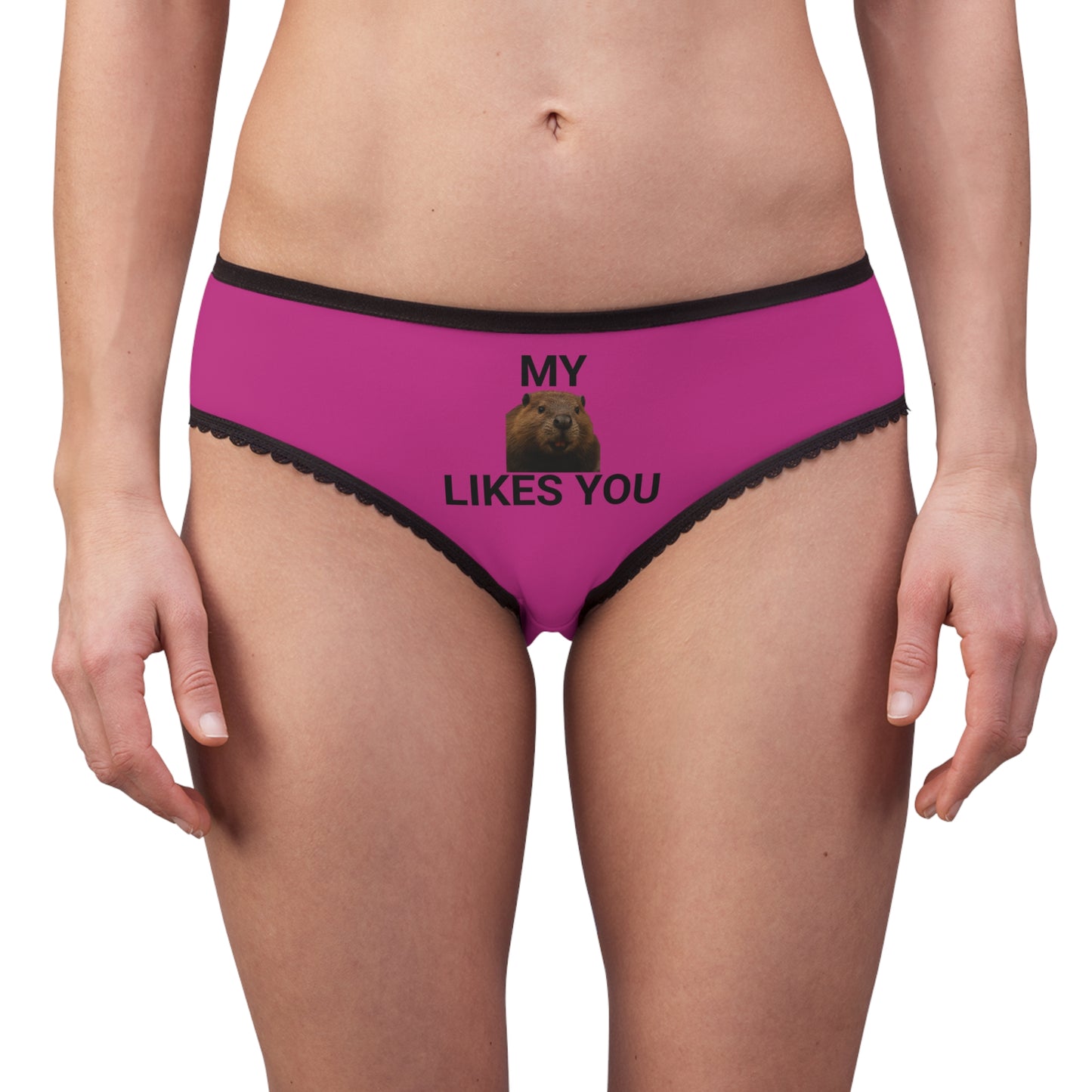 Cute Animal-Themed Women's Briefs - "My Likes You" Design, Fun Lingerie Gift, Playful Underwear, Comfortable Intimates, Quirky [...]