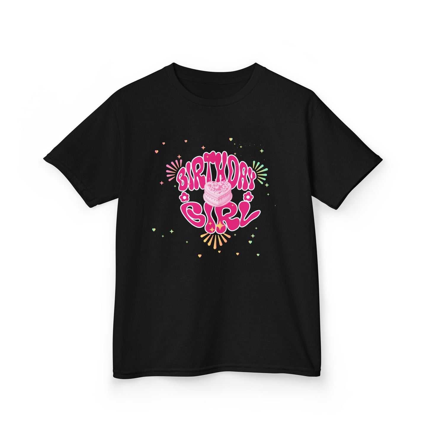 Birthday girl T-Shirt, Kids Birthday Tee, Fun Birthday T-Shirt, Birthday Cake T-Shirt, Birthday Shirt, Celebration Top, Gift, Kids Party Apparel