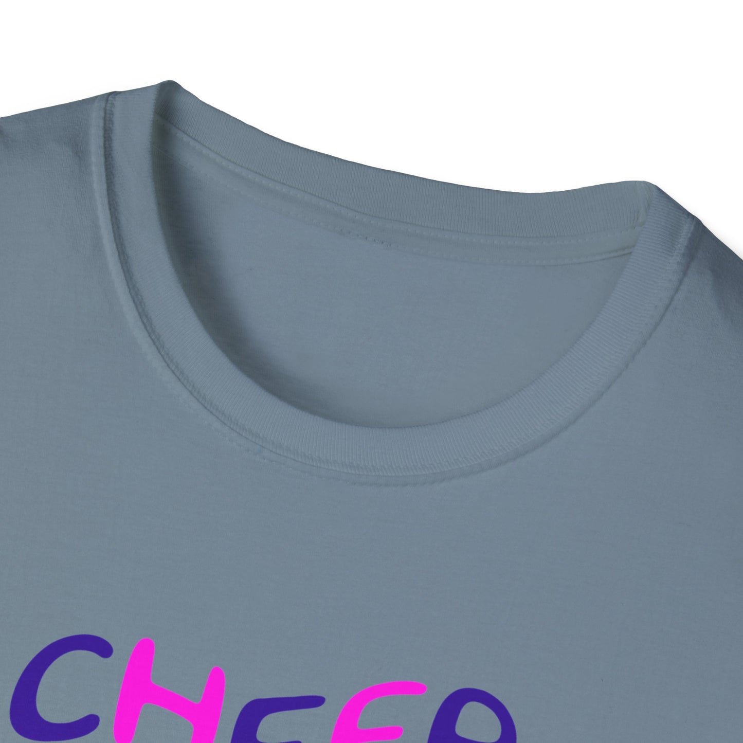 Cheer Mom Unisex Softstyle T-Shirt | Cheerleading Gift, Sportswear, Team Spirit Shirt, Mom Apparel, Fan Merchandise