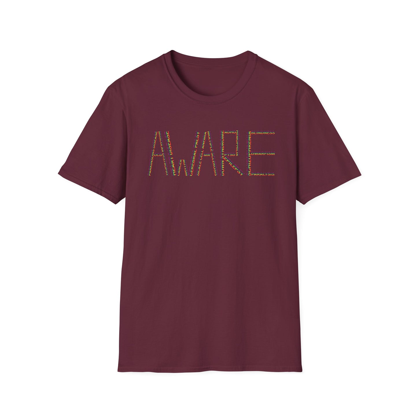 Awareness Unisex Softstyle T-Shirt - Comfortable and Stylish Statement Tee