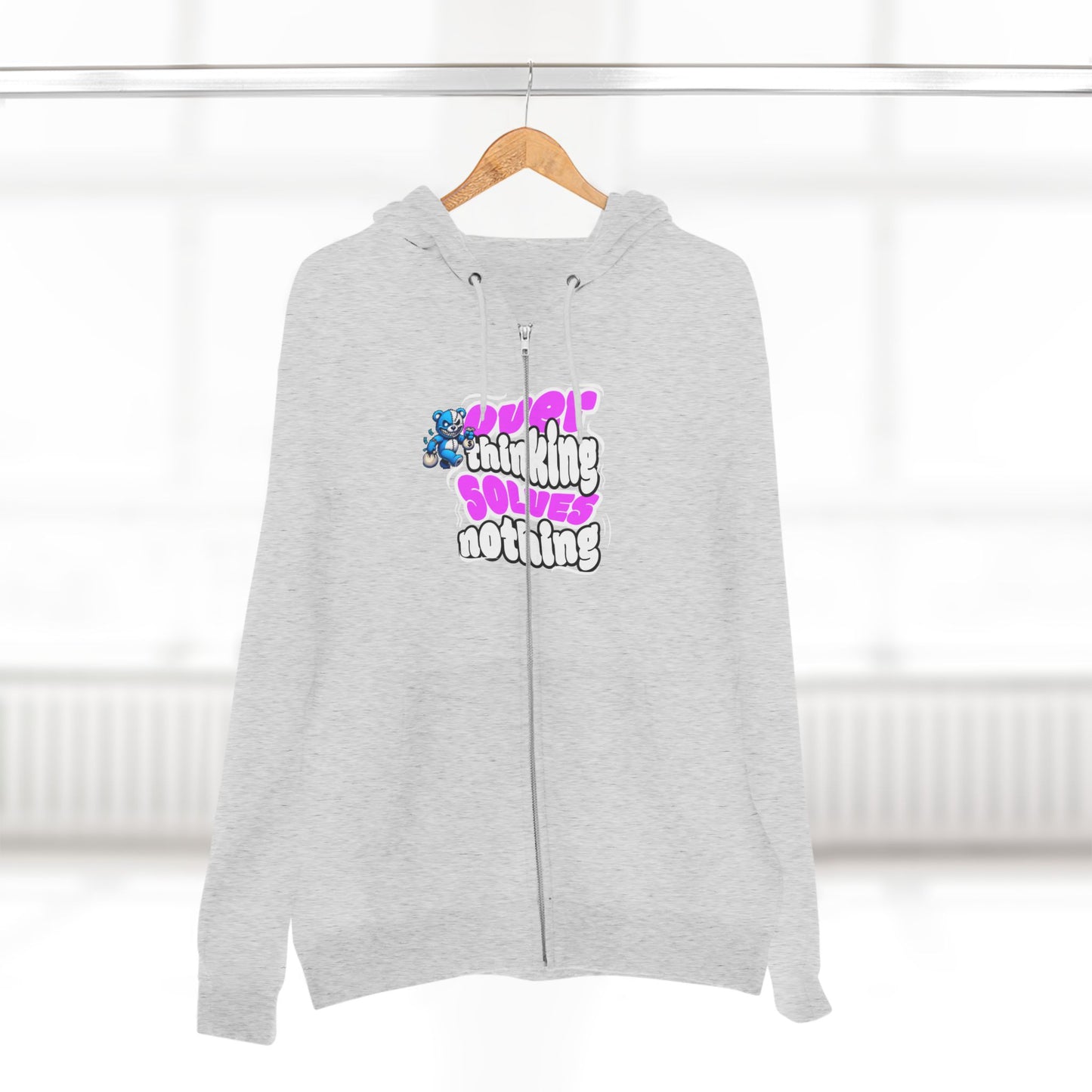 Unisex Zip Hoodie with Fun Typography, Casual Wear, Gift for Friends, Cozy Layer for All Occasions, Perfect for Relaxing, Birthday or [...]
