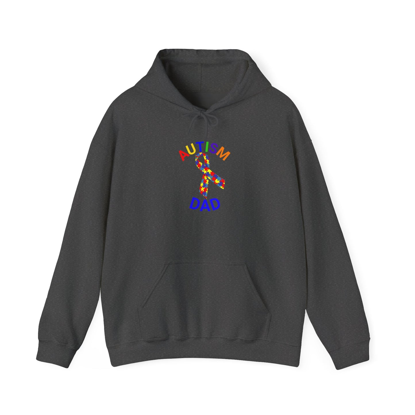 Autism Dad Inspirational Hoodie | Unisex Heavy Blend Sweatshirt for Fathers | Perfect Gift for Dad | Awareness Apparel