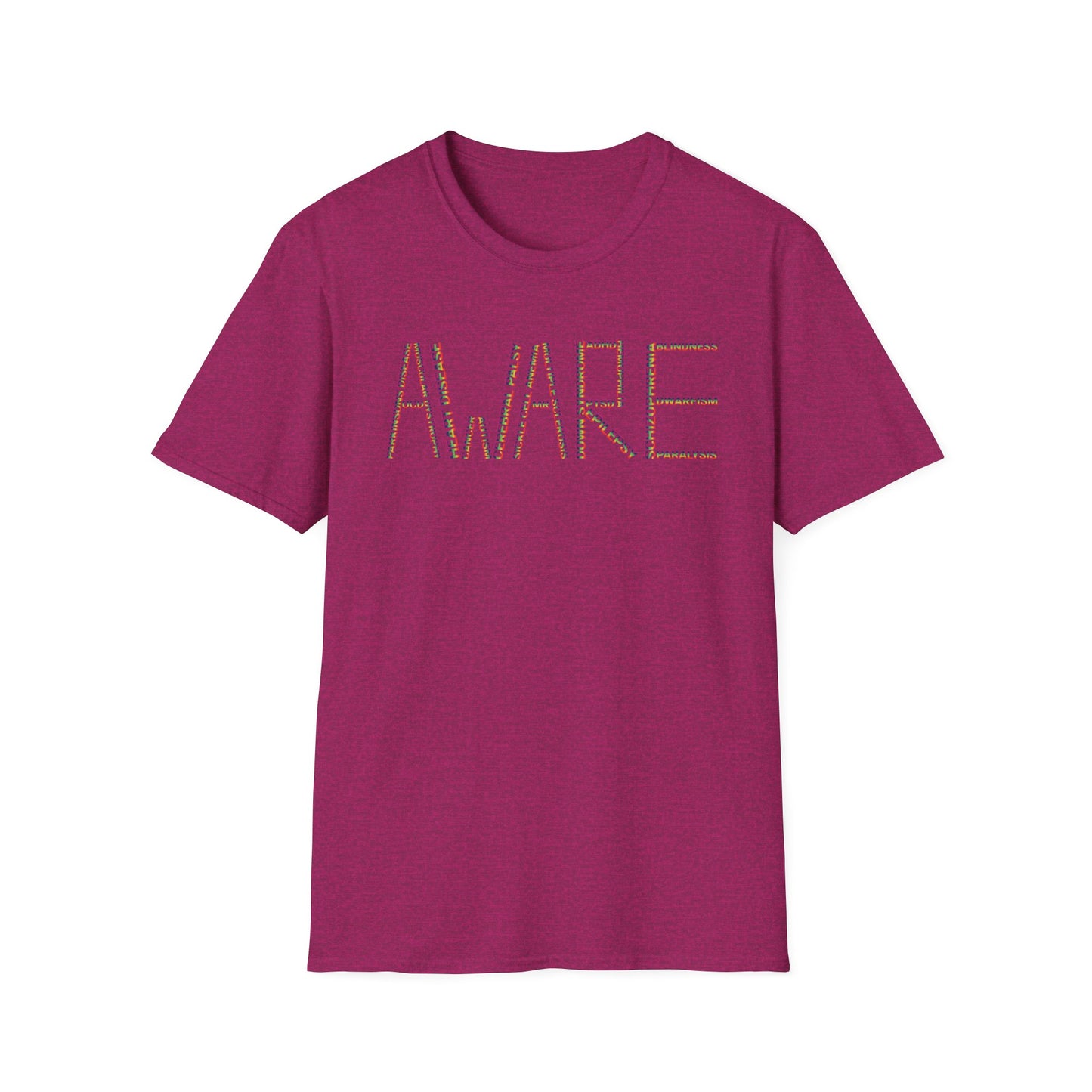 Awareness Unisex Softstyle T-Shirt - Comfortable and Stylish Statement Tee