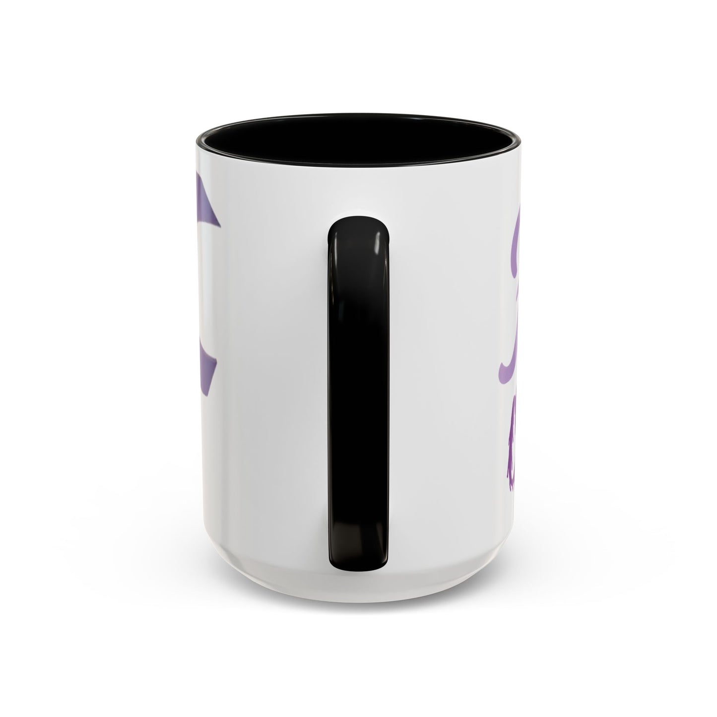 Purple Ribbon Coffee Mug - Cancer Awareness, Inspirational Gift, Sip & Support, Encouragement, Fight Back Tea Cup
