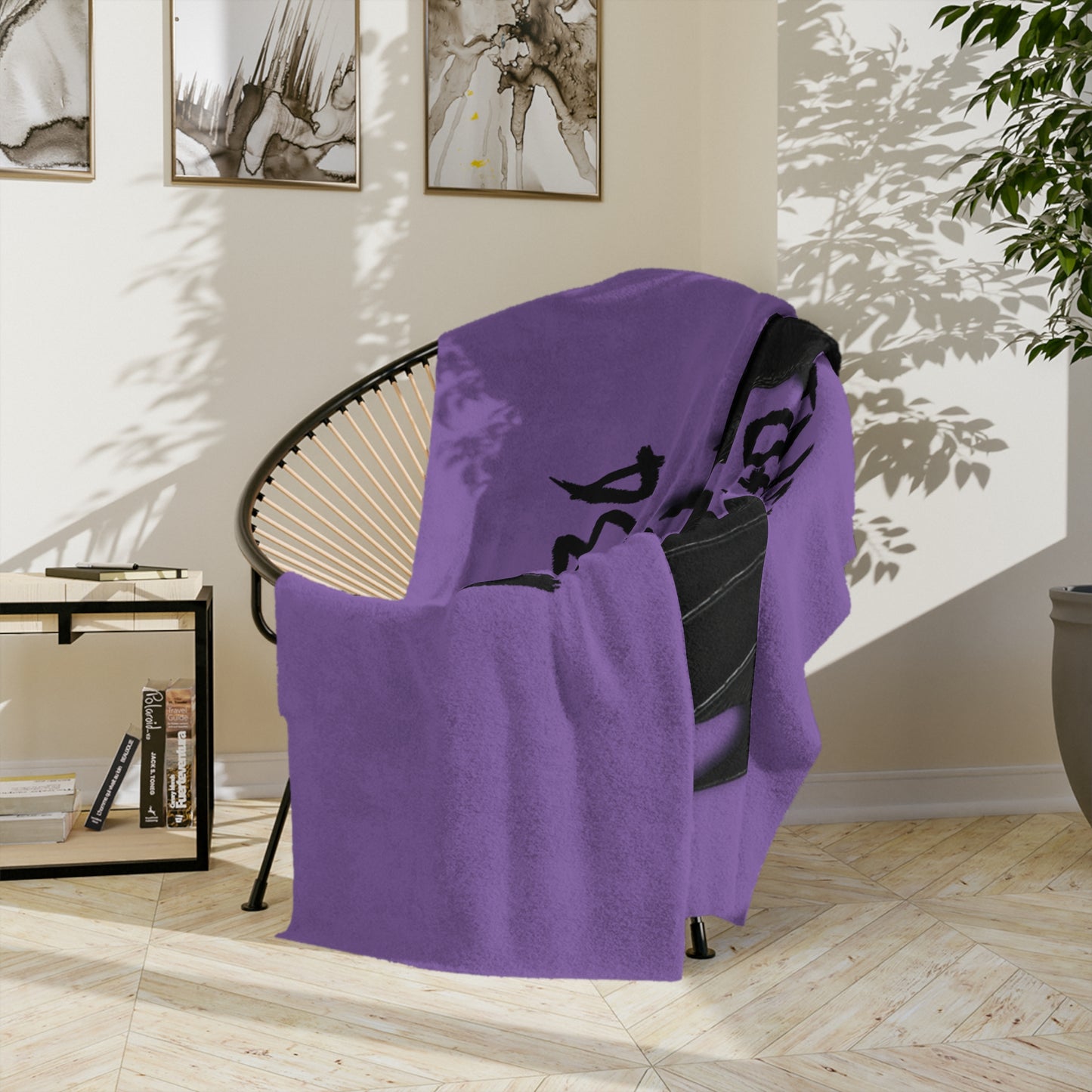 Demon Wings Blanket | Cozy Velveteen Microfiber Throw for Horror Lovers, Perfect for Halloween, Home Decor, Gift Idea, Soft Plush Blanket