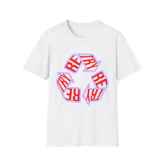 Recycled Vibes Unisex T-Shirt, Eco-Friendly Tee, Casual Wear, Gift for Eco-Conscious, Sustainable Fashion, Everyday Staple