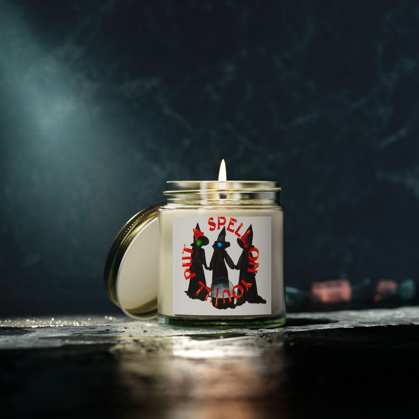 Whimsical Scented Candles for Cozy Nights, Halloween Decor, Witchy Gift, Aromatherapy, Home Fragrance