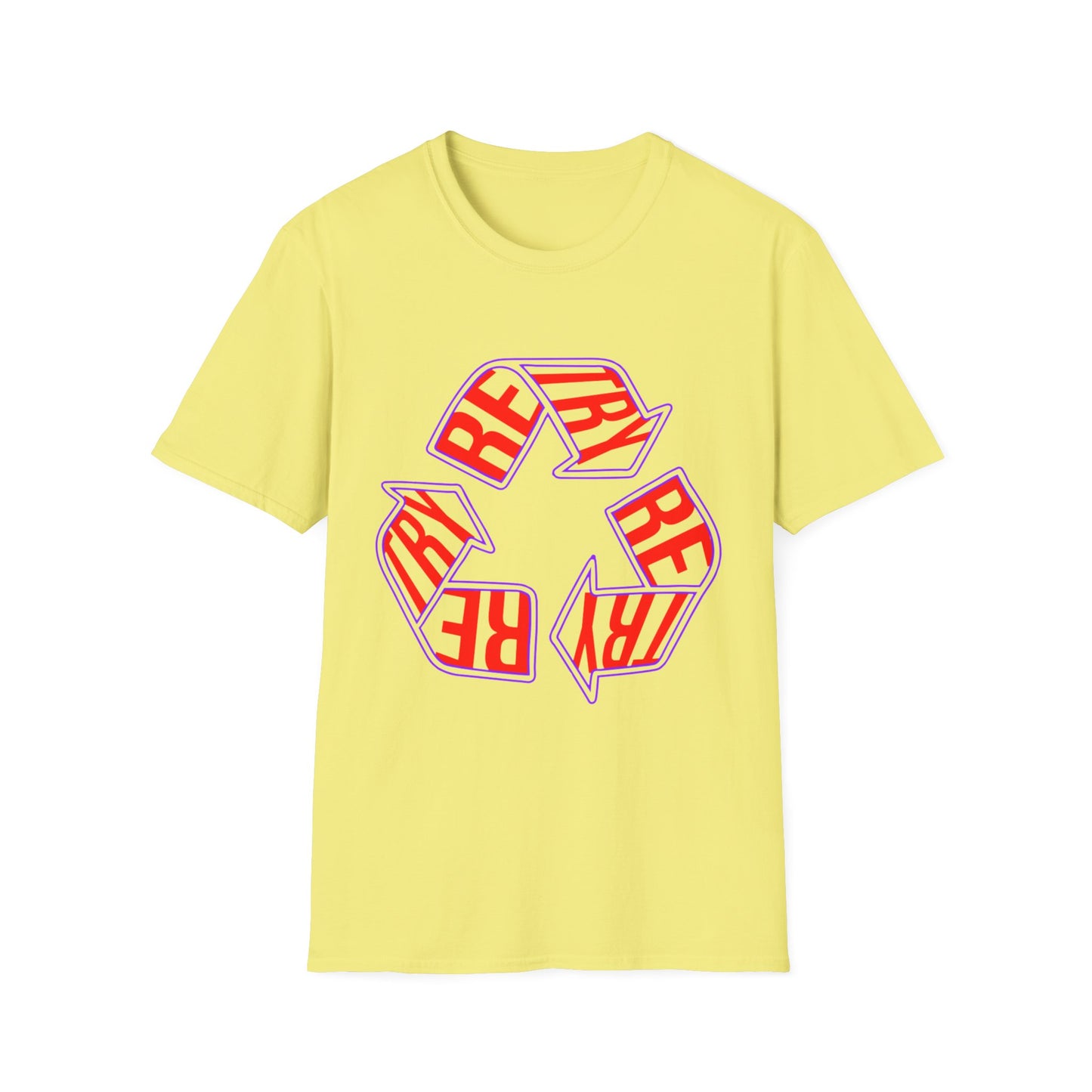 Recycled Vibes Unisex T-Shirt, Eco-Friendly Tee, Casual Wear, Gift for Eco-Conscious, Sustainable Fashion, Everyday Staple