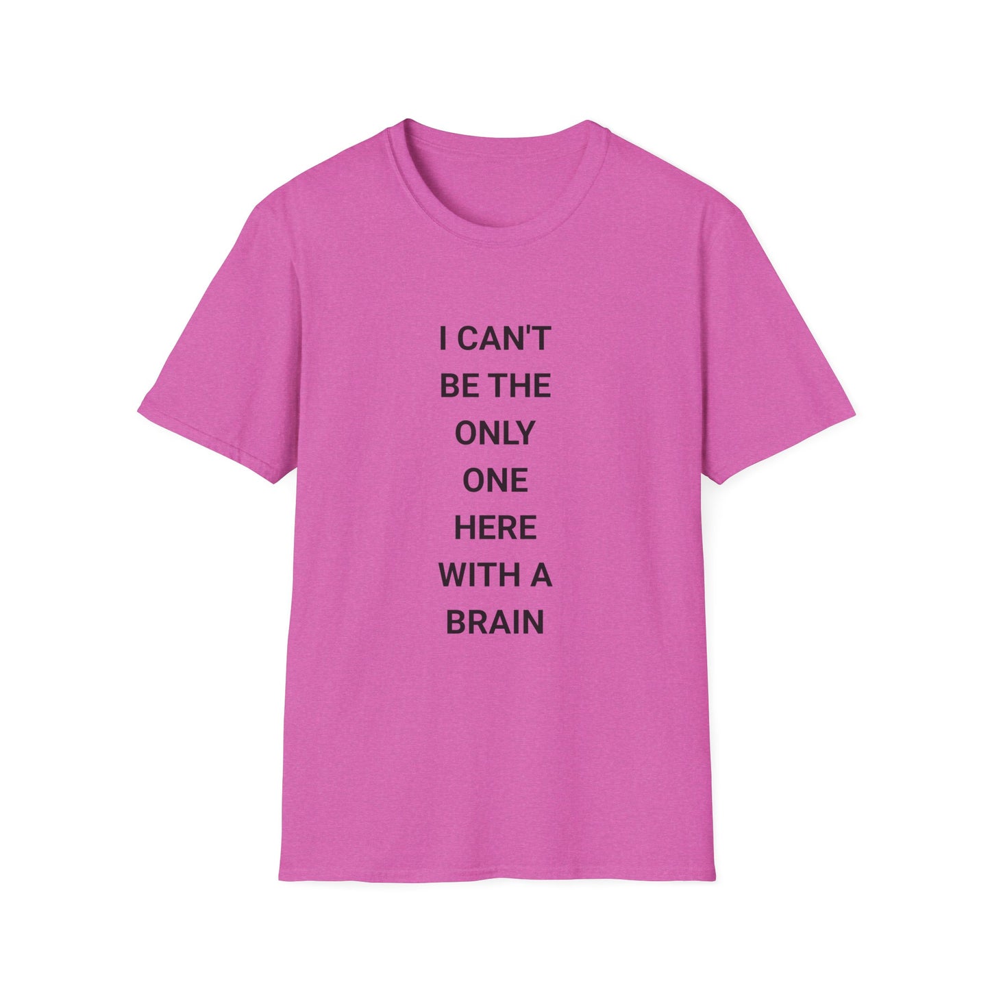 Clever Quote Unisex T-Shirt - Funny Gift, Casual Wear, Brainy Humor, Birthday Present, Everyday Tee
