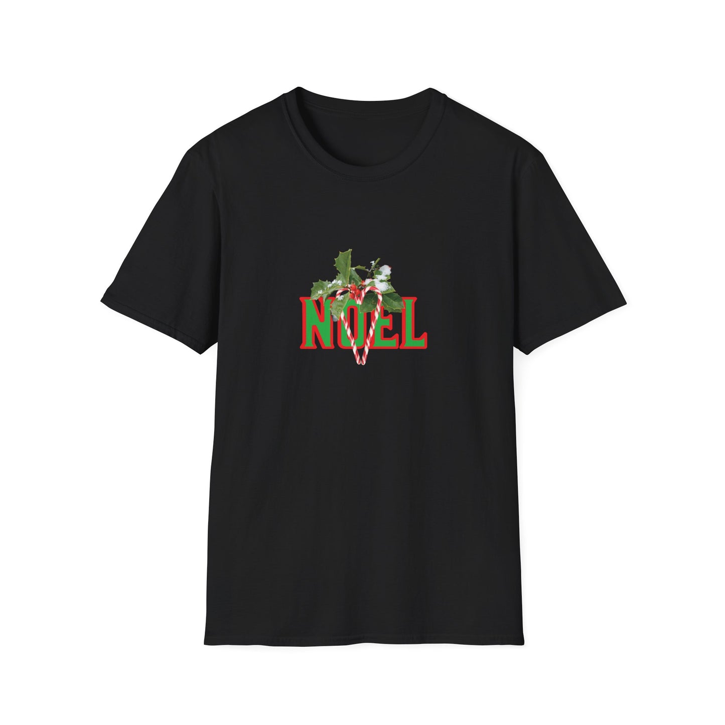 Noel Christmas T-Shirt — Festive Green & Red Holiday Graphic
