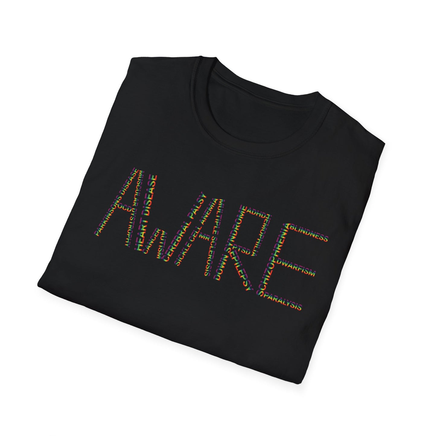 Awareness Unisex Softstyle T-Shirt - Comfortable and Stylish Statement Tee
