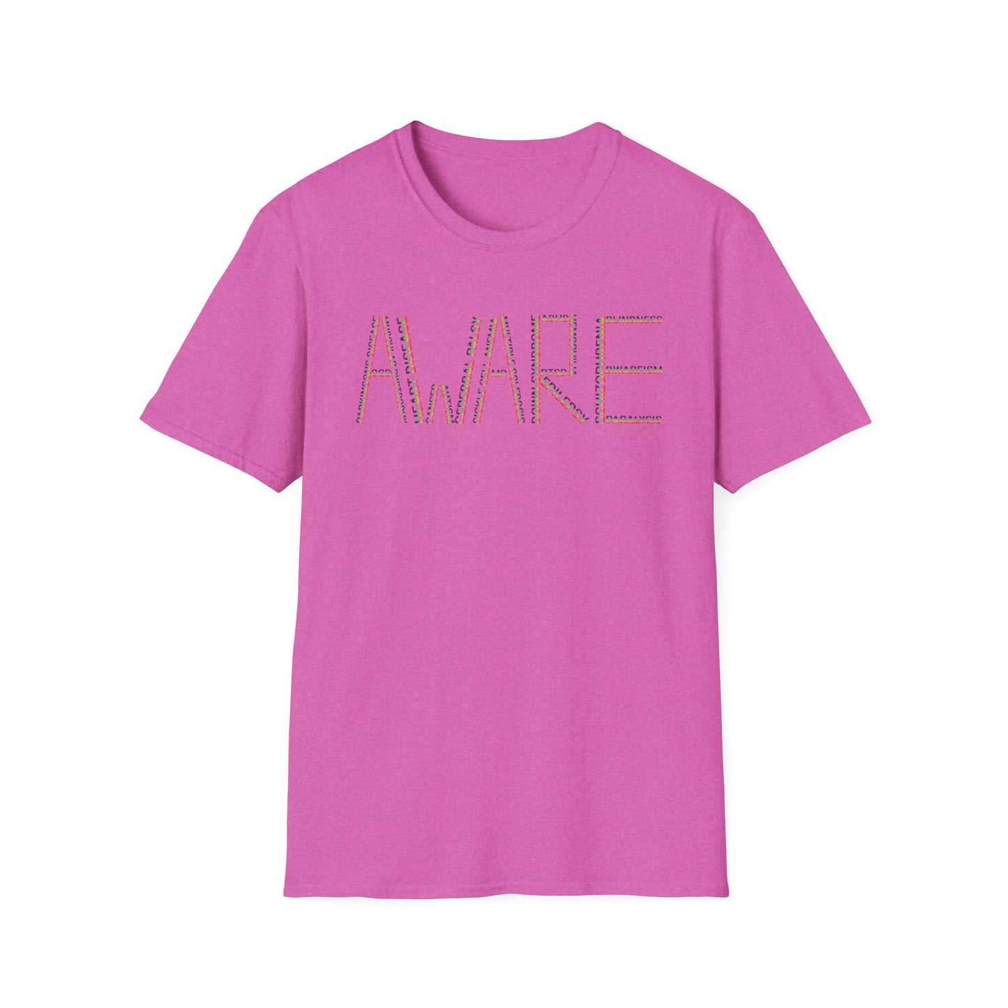 Awareness Unisex Softstyle T-Shirt - Comfortable and Stylish Statement Tee