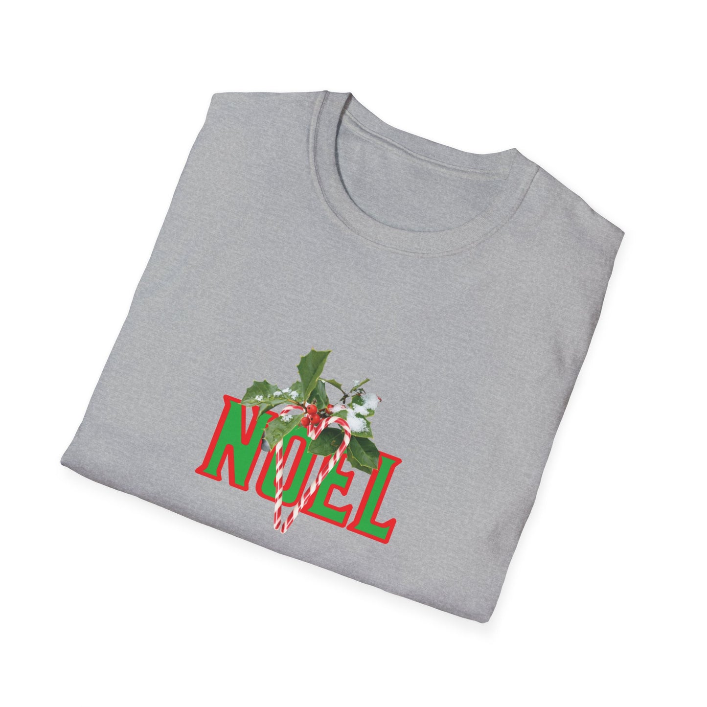 Noel Christmas T-Shirt — Festive Green & Red Holiday Graphic